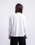 Thinking MU Flower Contrast Emily Tee WHITE XS
