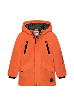 Chlapčenský kabát Parka, Minoti, Blazer 2, oranžová - 80/86 | 12-18m