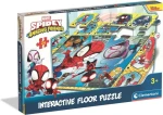 Clementoni Podlahové puzzle s interaktívnym perom Spidey 24 dielikov