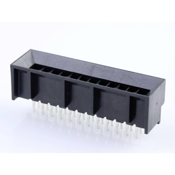 Molex vstavaná pinová lišta (štandardná) Počet pólov 24 452802401 1 ks Tray; 452802401