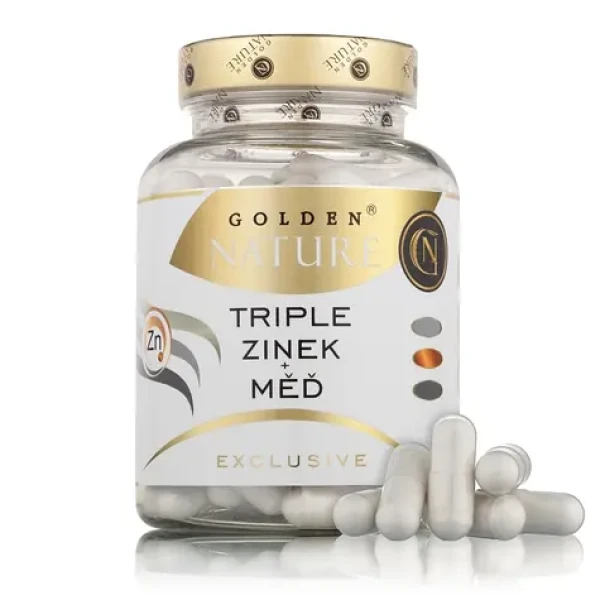 Golden Nature Exclusive Triple Zinok + Meď 100 cps. (GN000049)