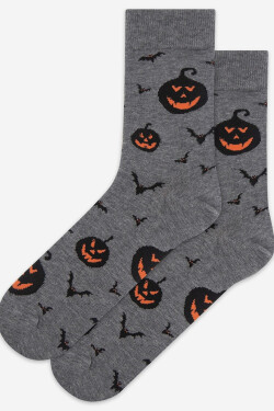 LEŽÉRNE - VZOROVANÉ PONOŽKY, PÁNSKE hnědé uhlí 42/44