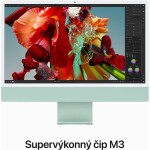 Apple iMac 24" M3 (2023) 8GPU/8GB/256GB strieborný