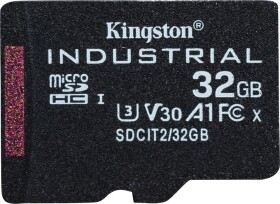 Kingston Industrial MicroSDHC 32 GB Class 10 UHS-I/U3 A1 V30 (SDCIT2/32GB)