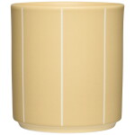 DESIGN LETTERS Porcelánový hrnček Nordic Pyjamas Yellow Butter 250 ml