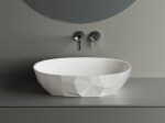 Umývadlo na dosku SAT Meda 56x37 cm bez otvoru pre batériu SATME5637 SATME5637