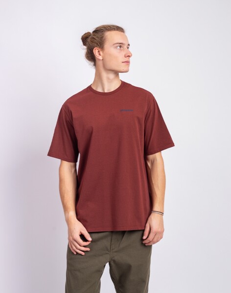 Patagonia M's Fitz Roy Icon Responsibili-Tee Dried Vanilla S