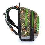 Školský batoh Bagmaster Alfa 21 C Green/black
