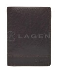 Dámska kožená peňaženka Lagen HT-31/T Dark brown
