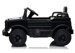 Mamido Elektrické autíčko Mercedes Unimog čierne