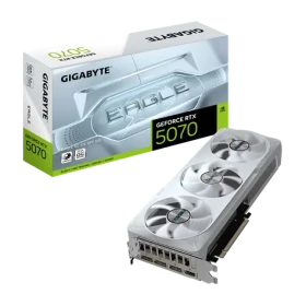 GIGABYTE GeForce RTX 5070 EAGLE OC ICE SFF 12GB / 2165MHz / 12GB GDDR7 / 192-bit / 1x HDMI + 3x DP / 750W (16) (GV-N5070EAGLEOC ICE-12GD)