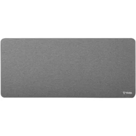 YENKEE YPM 9040GY Office XXL šedá / kancelárska podložka pod myš a klávesnicu / 900 x 400 x 4 mm (8590669329922)