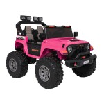 Mamido Elektrické autíčko Extreme Sport 4x4 s premenlivou veľkosťou ružové