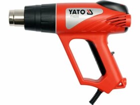 YATO YT-82292 / Teplovzdušná pištoľ s príslušenstvom / 2000W / Teplota 50-550°C / Množstvo vzduchu 300-500 L-min (YT-82292)