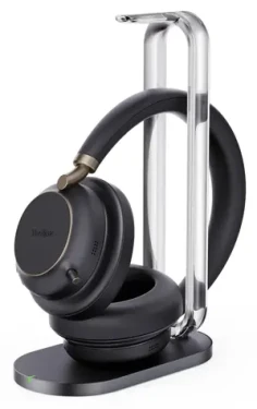 Yealink BH76 PLUS UC čierna / Slúchadlá s mikrofónom / On-ear / Bluetooth 5.3 / nabíjací stojan / USB-C/A (1208700)
