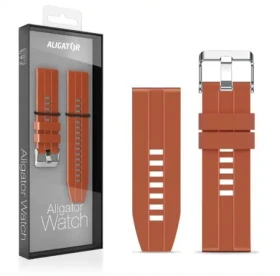 Aligator Náhradný silikónový remienok pre Watch Pro a Watch Pro X 22mm / tehlový (22AW0020)