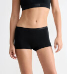Dámske bavlnené krátke nohavice GO Daily 3P - BLACK - black 0004 - SLOGGI BLACK M