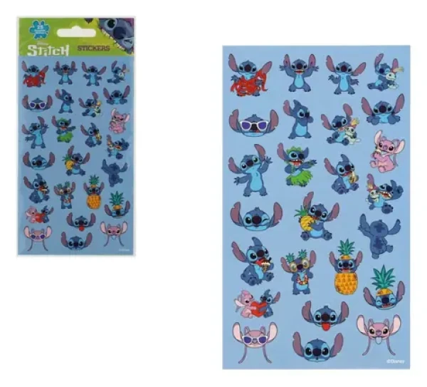 Samolepky Lilo a Stitch modré