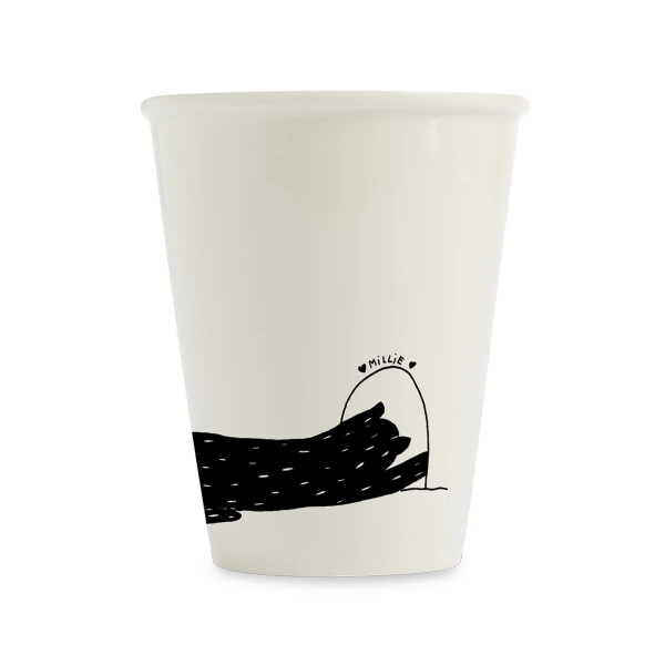 Helen b Porcelánový hrnček Millie and Vanillie 220 ml