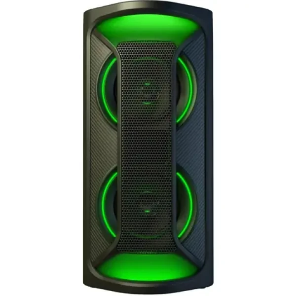 AKAI Party speaker 200 čierna / Párty reproduktor / Bluetooth / USB / SD MicroSD / AUX / 40W (4905192534288)