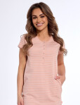 Košeľa Cornette 637/303 Nelly 2 kr/r S-2XL Růžová XXL
