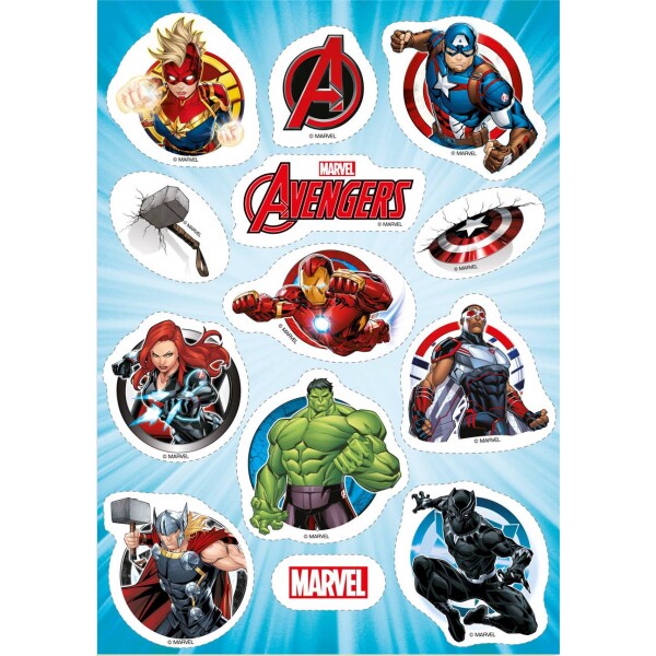 Fondánový papier na vystrihovanie Avengers - Dekora - Dekora