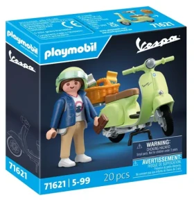 Playmobil® Licensed Vehicles 71621 1969 Vespa 150 Sprint Veľko, svetlo zelená
