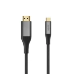 Epico UltraLink HDMI na USB-C kábel EC60 / 4K/60Hz / 2m / opletený kábel a hliníkové konektory / šedá (9915141900017)