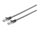 MicroConnect CAT6a U/UTP FLAT 1m čierna / PVC (V-UTP6A01S-FLAT)