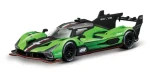 Bburago RACE Lamborghini SC63 v dekoratívnom boxe - zeleno-čierna 1:43