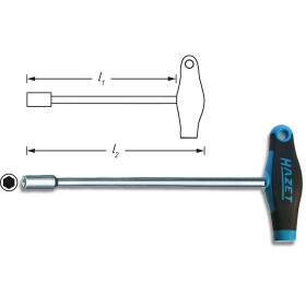 Hazet HAZET dielňa nástrčný kľúč Veľkosť kľúča: 10 mm; 428LG-10