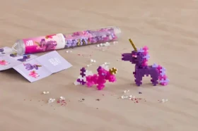 PLUS- PLUS Stavebnice Jednorožce Glitter