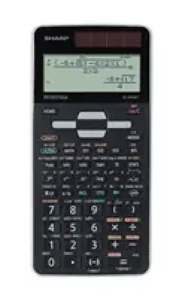 Sharp ELW506TBSL čierna / Kalkulačka vedecká / balenie blister / Solárne + batériové napájanie (SH-ELW506TBSL)