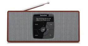 TechniSat DigitRadio 2 S červeno-strieborná / Digitálny rádioprijímač (0003/3911)