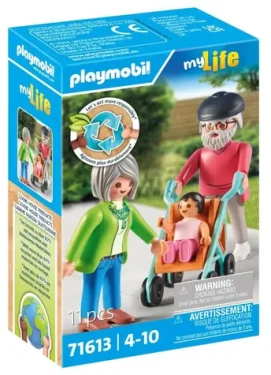 Playmobil® My Life 71613 Starí rodičia s bábätkom