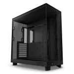 NZXT H6 Flow čierna / ATX / 2x USB-A 3.2 / 1x USB-C 3.2 / 3x120mm / bez zdroja / priehľadná bočnica (CC-H61FB-01)