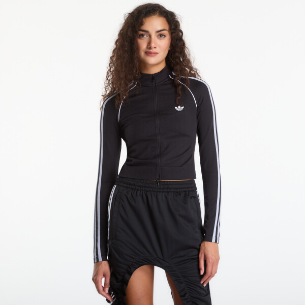 Bunda adidas Essentials 3 Stripes Seamless Tracktop Black S