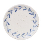 Strömshaga Kameninový tanier Viola Leaf Blue 18 cm