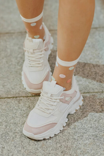 PUNTA PONOŽKY PINK/RŮŽOVÁ 39/42