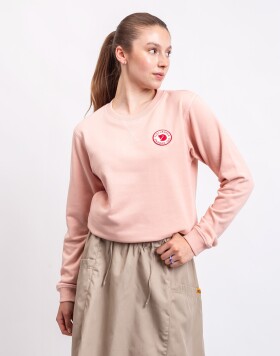 Fjällräven 1960 Logo Badge Sweater W 302 Chalk Rose M