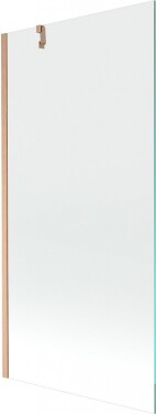 MEXEN/S - Next vaňová zástena FIX 90 x 150, transparent, meď kartáčovaná 895-090-000-00-00-65