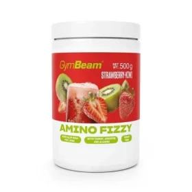 Amino Fizzy - GymBeam (jahoda kivi, 500 g) (115714-5-500g-strawberrykiwi)