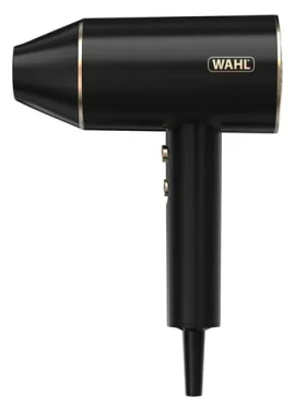 Wahl Ionic Flow zlato-čierna / Fén / 2100 W / ionizácia / studený vzduch / 2 teploty / 2 rýchlosti (3404-0470)