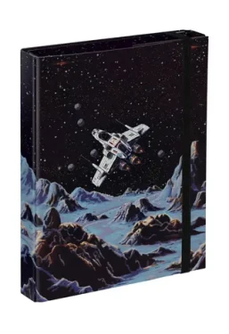 BAAGL Dosky na školské zošity A5 Pixel Space / 17 x 23 x 3 cm (A-35086)