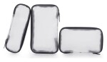 Kufrík na kozmetiku Heys Luxe Beauty Case Gunmetal