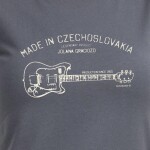 Bushman Dámske tričko s hudobnou potlačou Guitarra, tmavošedé S