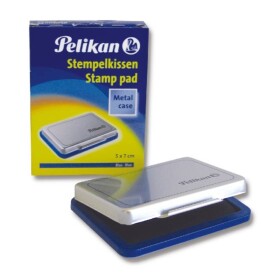 Pelikan poduška do pečiatky 3 331165 70 x 50 mm (š xv) modrá 1 ks; 331165