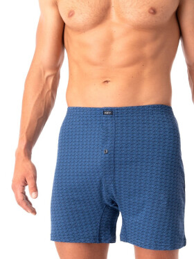 Boxerky Key MXC 813 A25 M-4XL tmavě modrá XXL