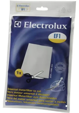 Electrolux EF1 biela / Motorový filter do vysávača / univerzálny na vystrihnutie (490900255022)