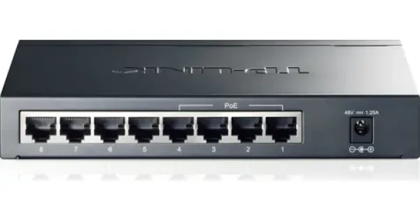 TP-LINK TL-SG1008P / Switch / 16 Gbps / 8x GLAN / 4X PoE / Desktop